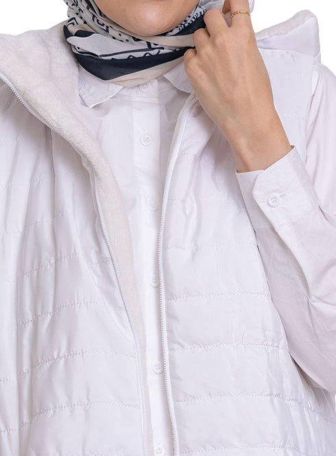 Off - White L - Cut Double Face Jacket - Khotwh